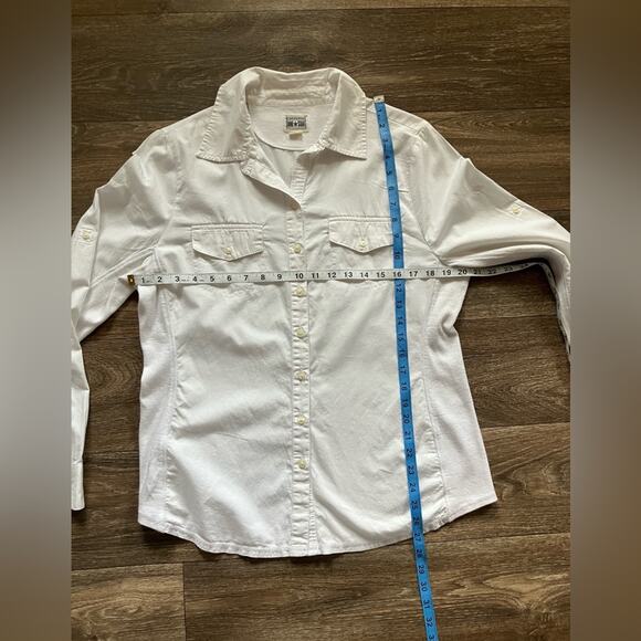 Converse One Star White long Sleeve Top- Perfect Oversized shirt - Picture 10 of 13